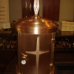 tabernacle | restoration | satin bronze lacquer | after