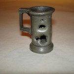 pewter mug | metal repair | before