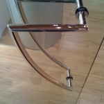 custom door handle | polished nickel | restoration | after