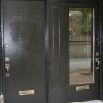 exterior hardware plating & finishing | front door hardware restoration