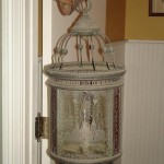 lantern restoration | hand satin finish | before