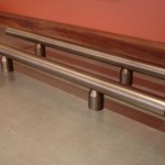 exterior handles | hardware restoration | satin finish lacquer