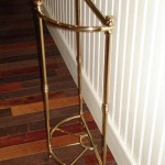 brass table | polish & lacquer | finish restoration | after