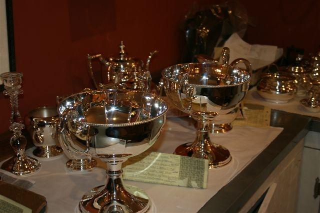 silver restoration | silver plate | tea service repair 2