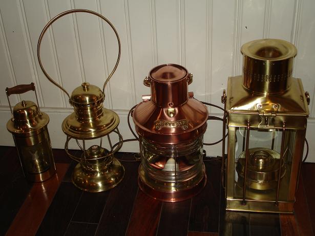lanterns | copper & brass | polish & lacquer | after lanterns | copper & brass | polish & lacquer | after